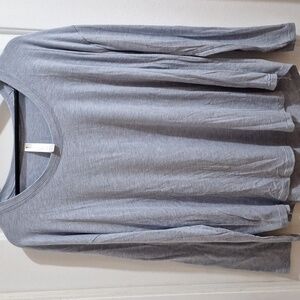 Athleta Long sleeve shirt womens size 1X‎ light blue